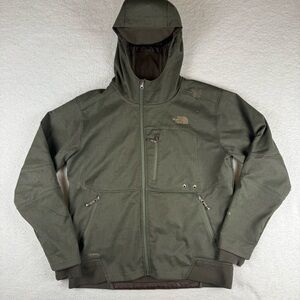 The North Face Apex Cryptic Full Zip Jacket Men’s Large Army Khaki Green